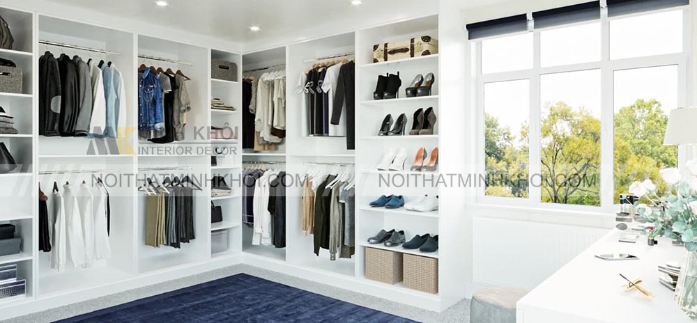 Tủ giày âm tường dáng thấp