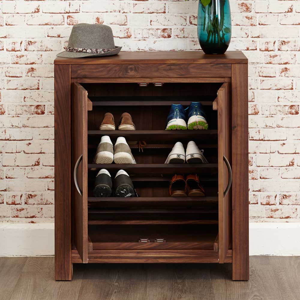 10+ Mẫu Tủ Giày Gỗ Óc Chó Đẹp Xu Hướng Hiện Đại