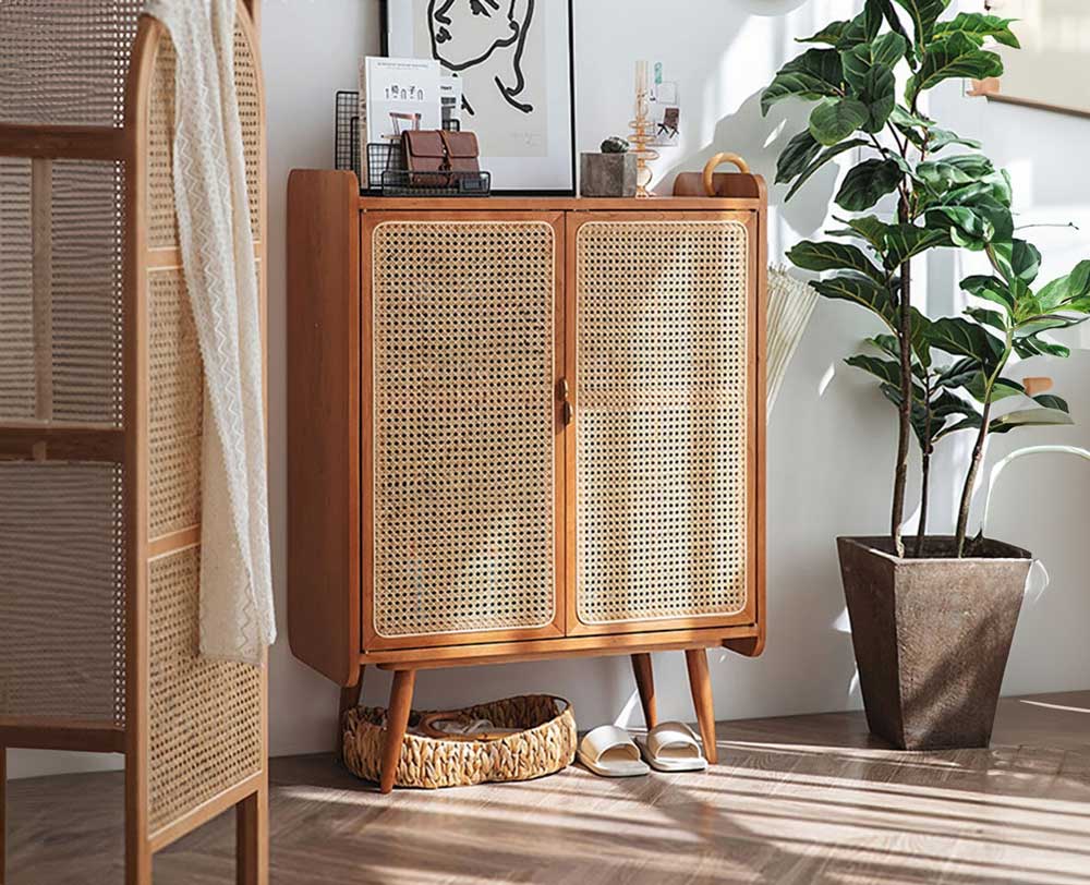 10+ Mẫu Tủ Giày Gỗ Óc Chó Đẹp Xu Hướng Hiện Đại