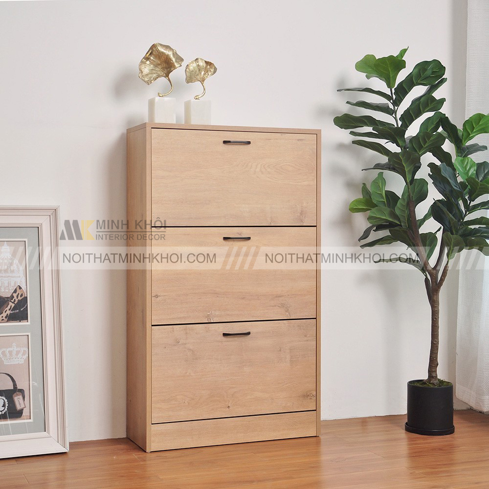 Tủ giày gỗ thông