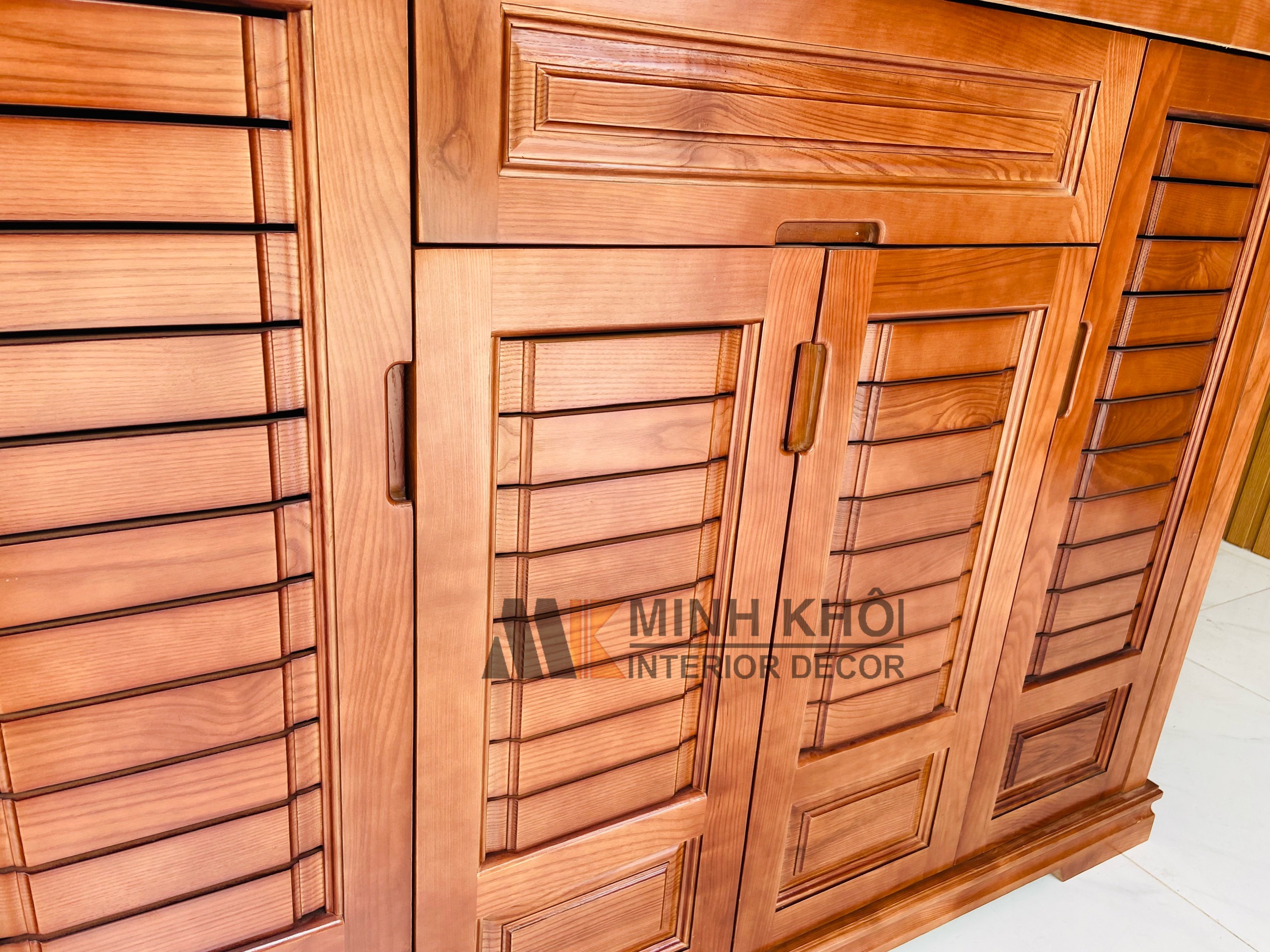 Tủ giày gỗ xoan đào 1m2 - TGD904