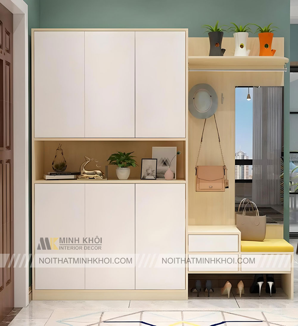 99+ Mẫu Tủ Giày Kịch Trần Đẹp, Hiện Đại Dành Cho Chung Cư