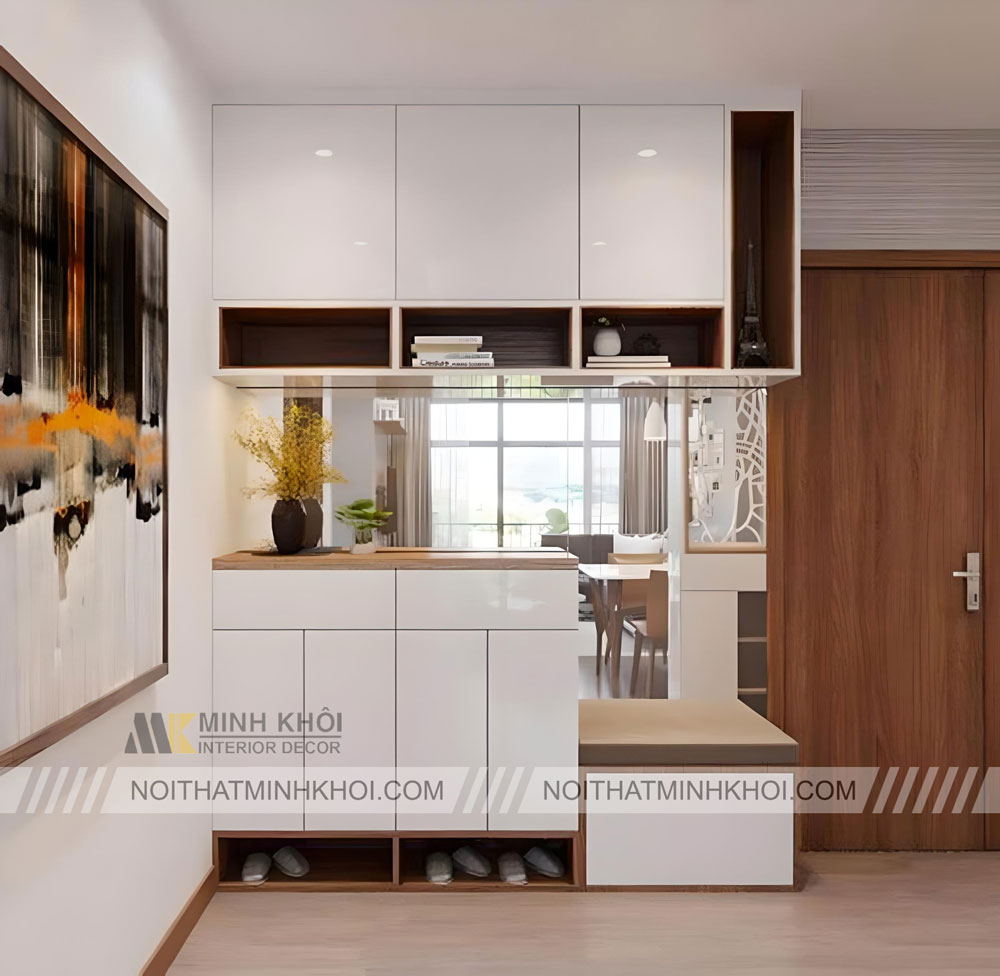 99+ Mẫu Tủ Giày Kịch Trần Đẹp, Hiện Đại Dành Cho Chung Cư