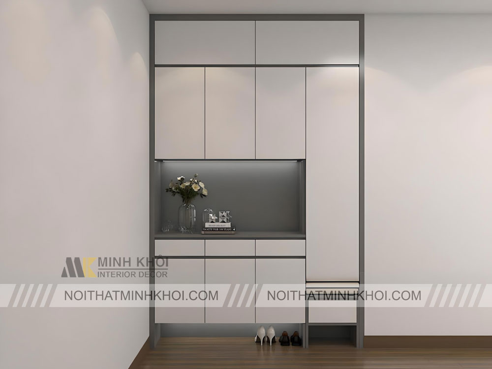 99+ Mẫu Tủ Giày Kịch Trần Đẹp, Hiện Đại Dành Cho Chung Cư