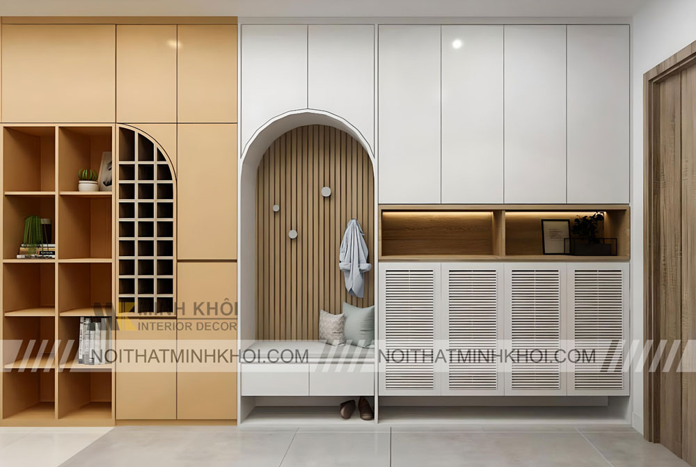 99+ Mẫu Tủ Giày Kịch Trần Đẹp, Hiện Đại Dành Cho Chung Cư