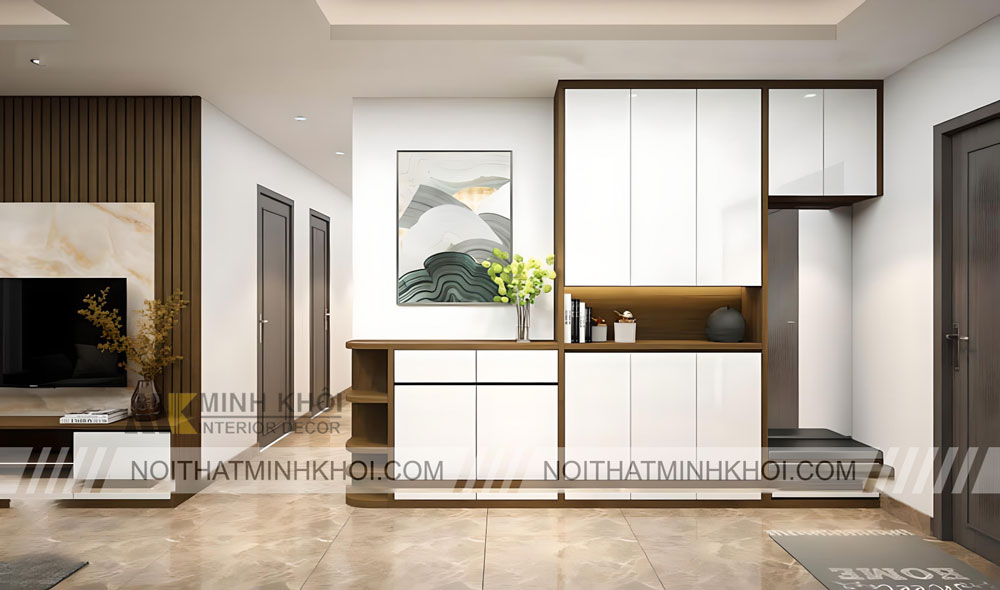 99+ Mẫu Tủ Giày Kịch Trần Đẹp, Hiện Đại Dành Cho Chung Cư