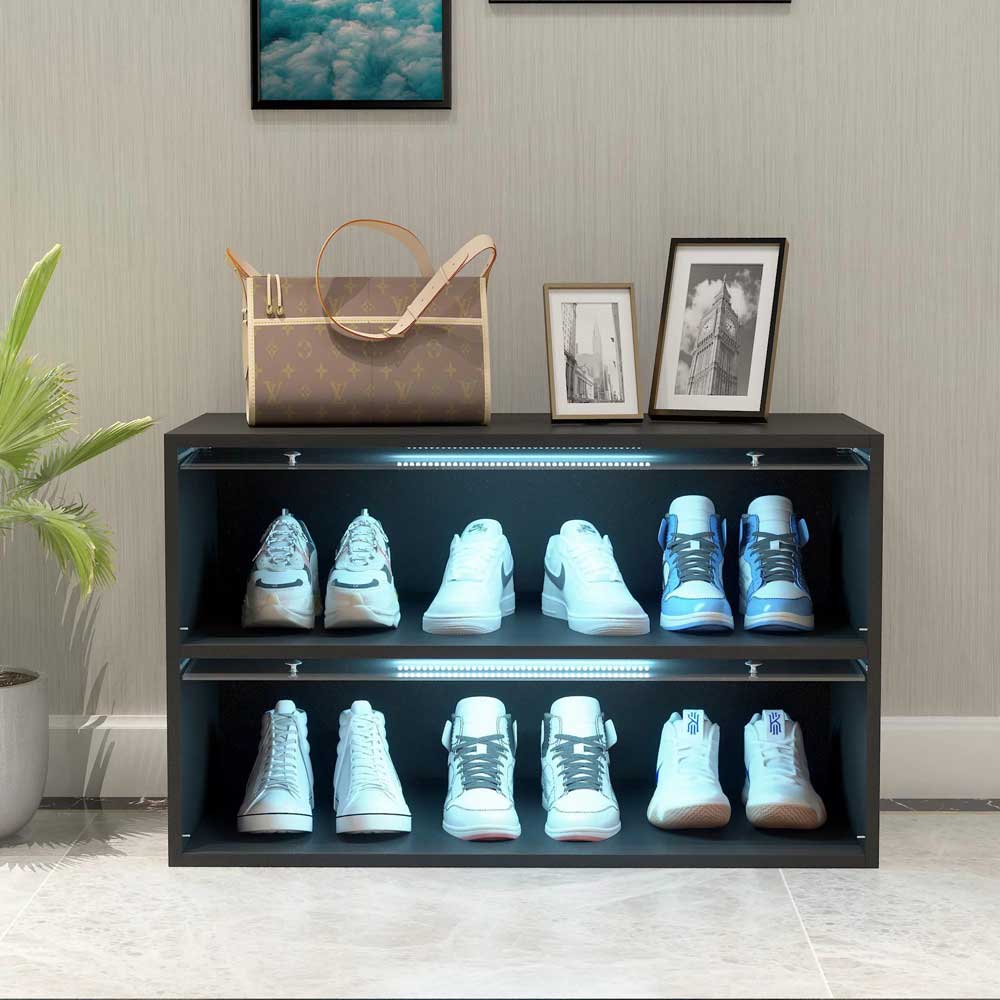 15+ Mẫu Tủ Giày Kính Trong Suốt Đẹp, Kiểu Dáng Hiện Đại