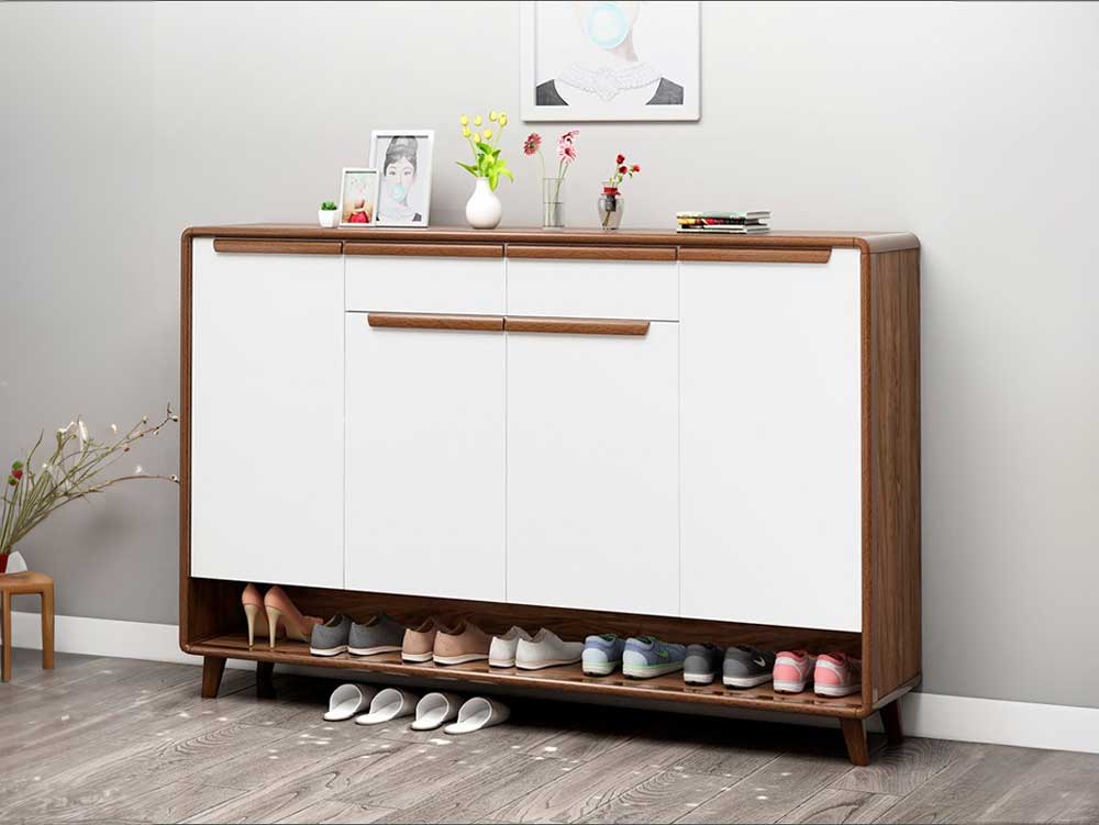 10+ Mẫu Tủ Giày Màu Trắng Đẹp Với Thiết Kế Kiểu Dáng Đa Dạng