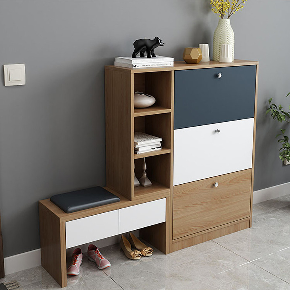 15+ Mẫu Tủ Giày Mini, Nhỏ Gọn Thiết Kế Đẹp Và Tiện Lợi