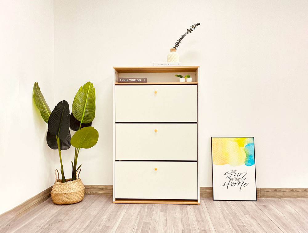 10+ Mẫu Tủ Giày Siêu Mỏng Siêu Tiết Kiệm Diện Tích