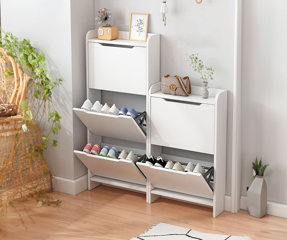 10+ Mẫu Tủ Giày Siêu Mỏng Siêu Tiết Kiệm Diện Tích