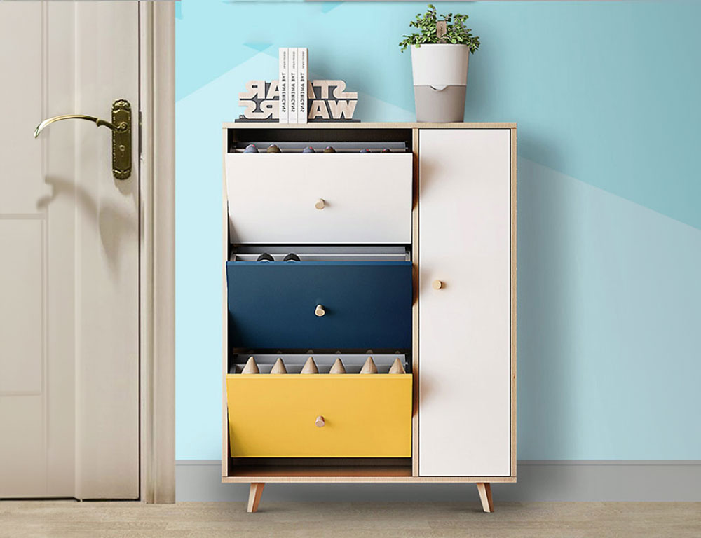 10+ Mẫu Tủ Giày Siêu Mỏng Siêu Tiết Kiệm Diện Tích