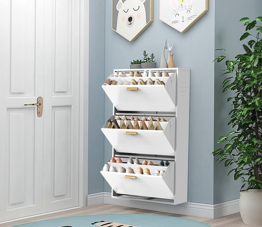 10+ Mẫu Tủ Giày Siêu Mỏng Siêu Tiết Kiệm Diện Tích