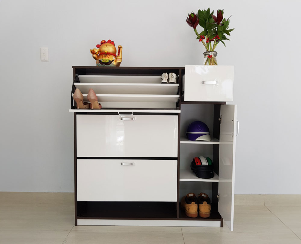 10+ Mẫu Tủ Giày Siêu Mỏng Siêu Tiết Kiệm Diện Tích