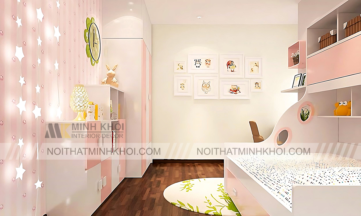 Tủ Quần Áo Cho Bé Gái Siêu Dễ Thương