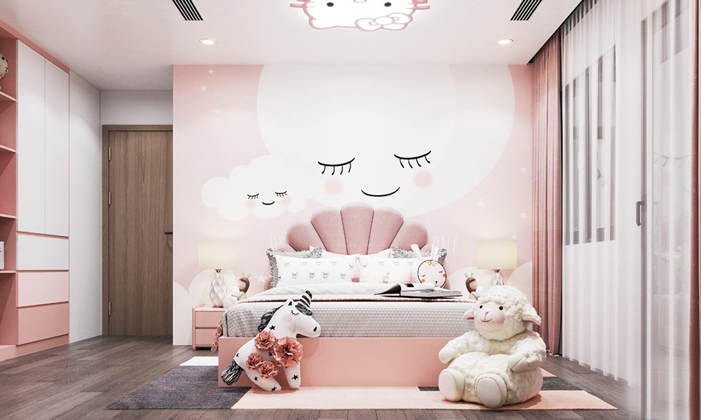 Tủ Quần Áo Cho Bé Gái Siêu Dễ Thương