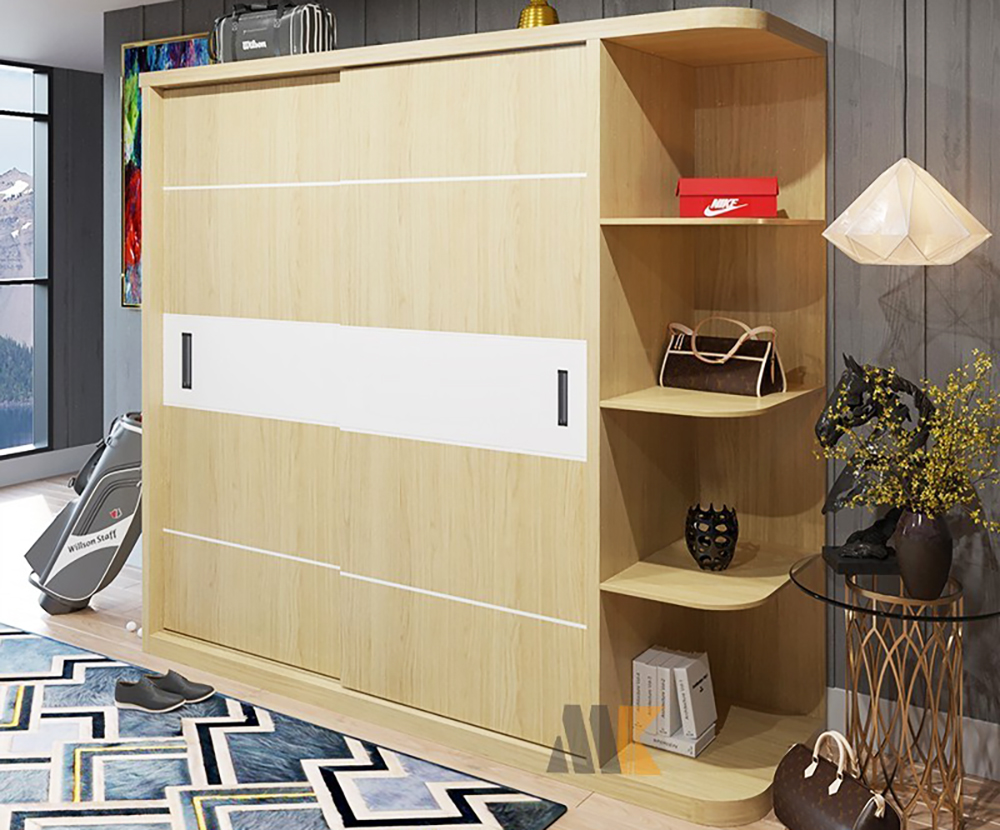Tủ Quần Áo Đẹp Cho Chung Cư Gỗ Công Nghiệp