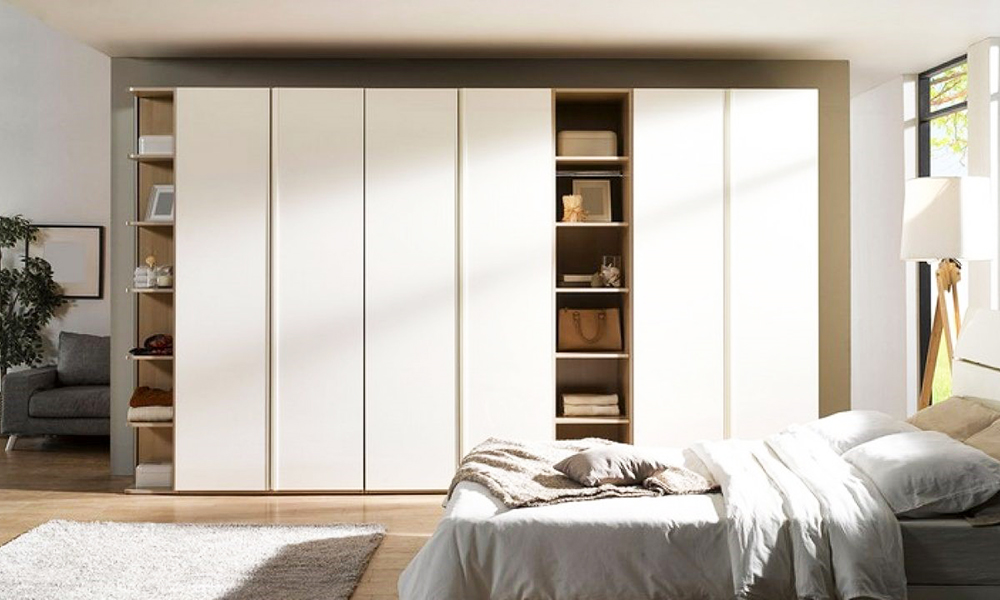 Mẫu tủ quần áo cửa lùa đẹp thiết kế hiện đại