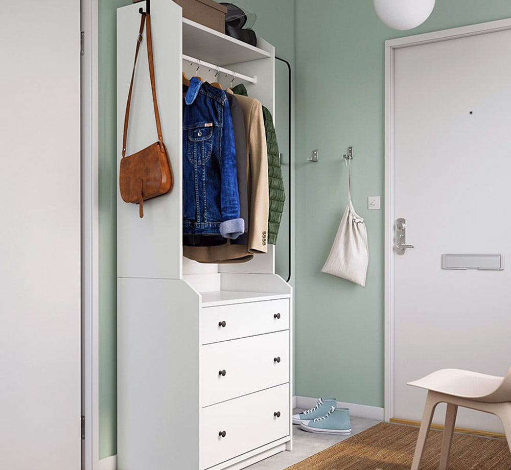 Mẫu tủ quần áo mini gỗ đẹp cho phòng ngủ thêm ấn tượng?