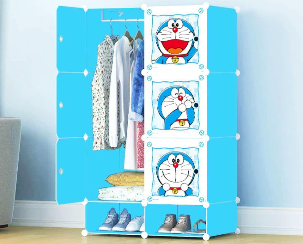 Tủ Quần Áo Doremon Đẹp Cho Bé Yêu