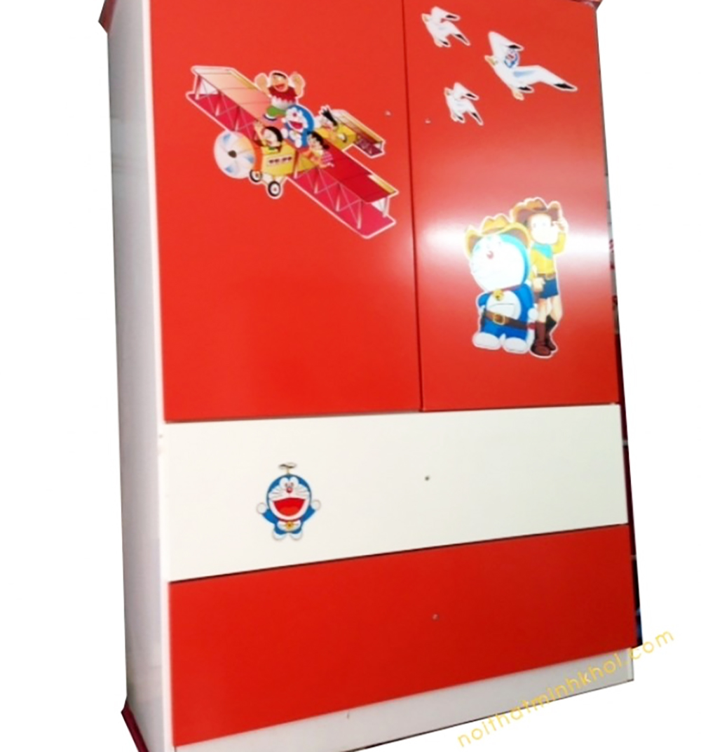 Tủ quần áo Doremon đẹp, nhỏ gọn