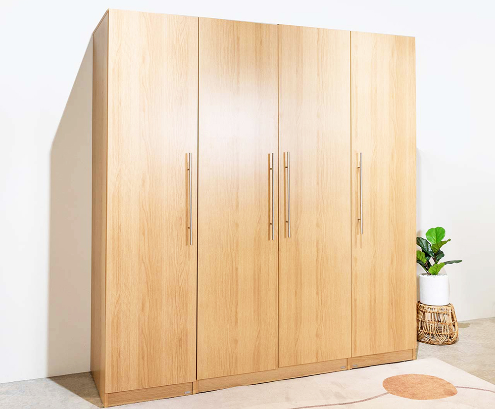 Tủ Quần Áo Gỗ Công Nghiệp 4 Cánh Đẹp