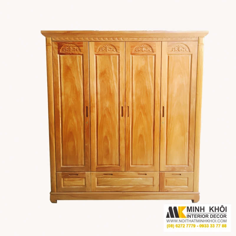 Tủ quần áo gỗ đinh hương 2m TA083.jpg
