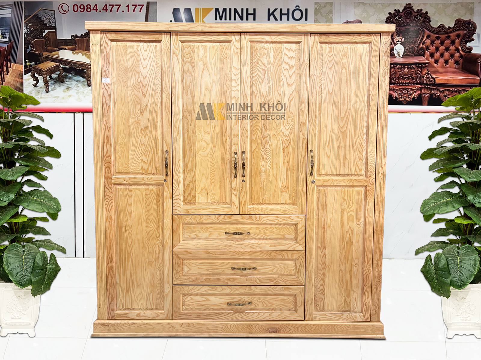 tu-quan-ao-go-do-4-canh-3-hoc-keo-ta938-