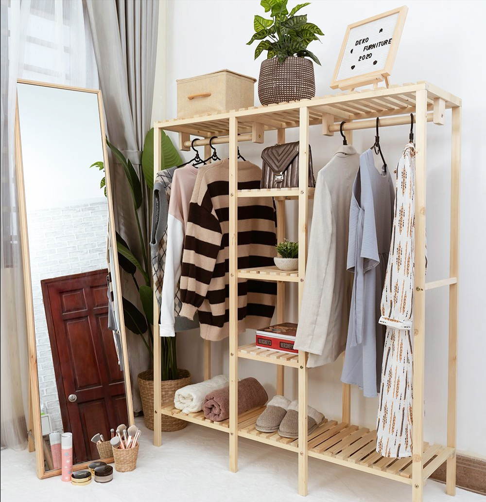 Tủ Quần Áo Gỗ Pallet Được Giới Trẻ Yêu Thích