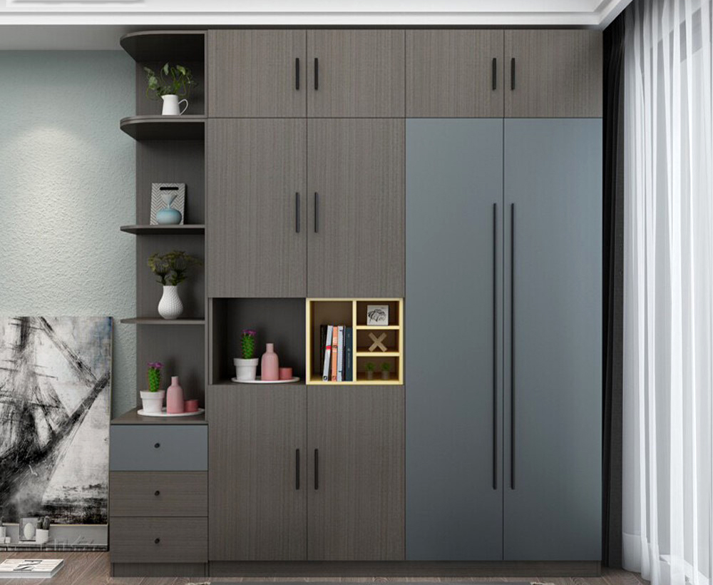 Tủ quần áo Hàn Quốc kết hợp thông minh