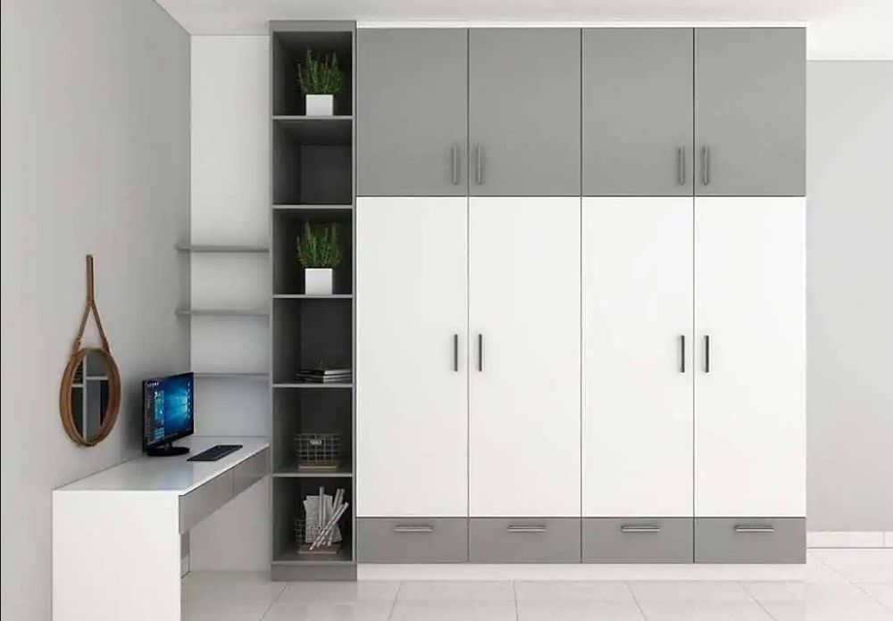 Tủ quần áo HDF đẹp hiện đại