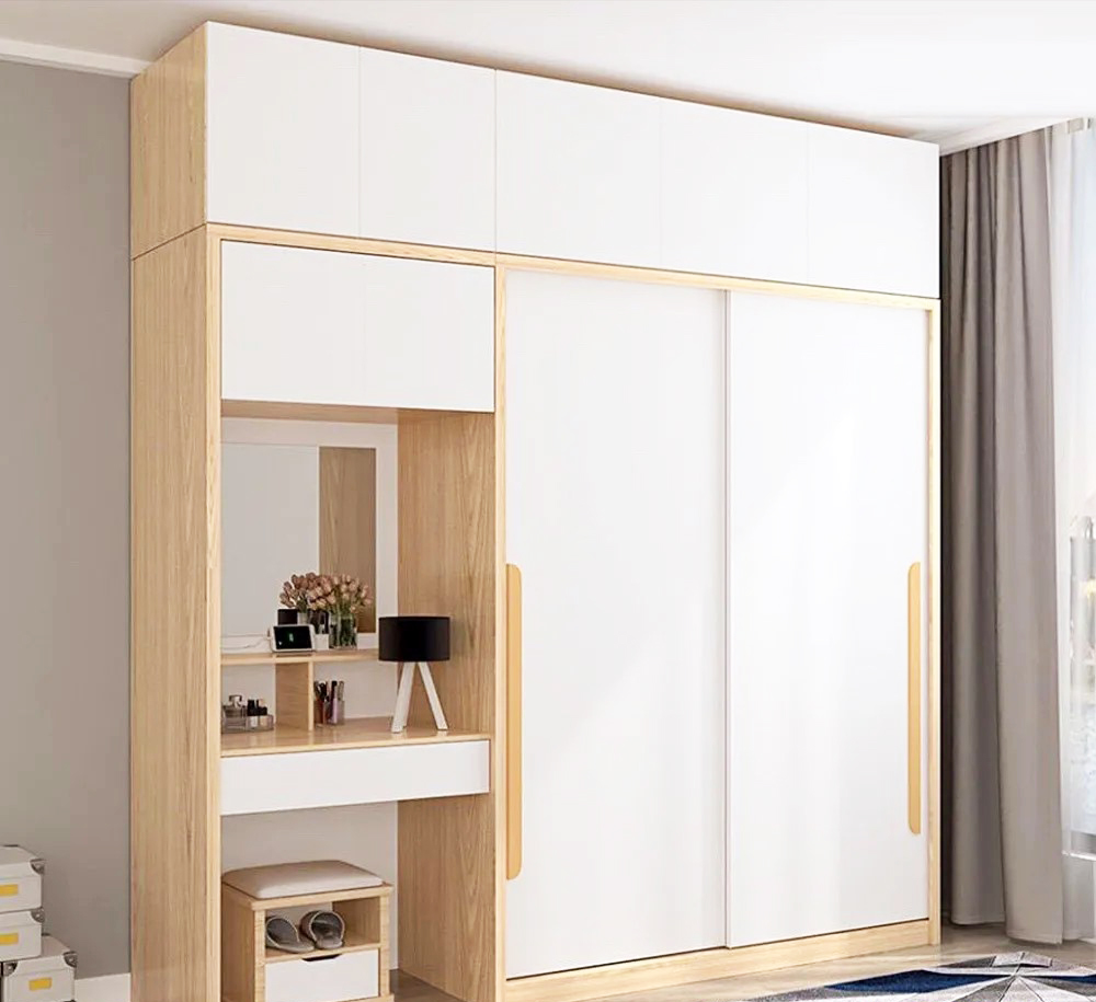 Tủ quần áo HDF kịch trần