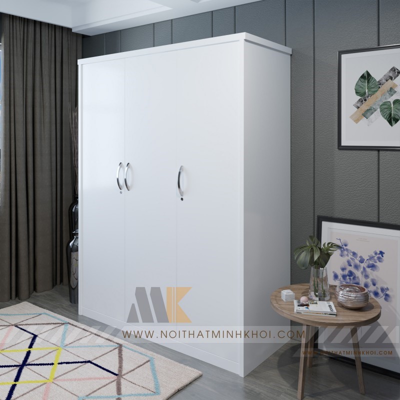 TOP mẫu tủ quần áo màu trắng đẹp lung linh cho phòng ngủ?