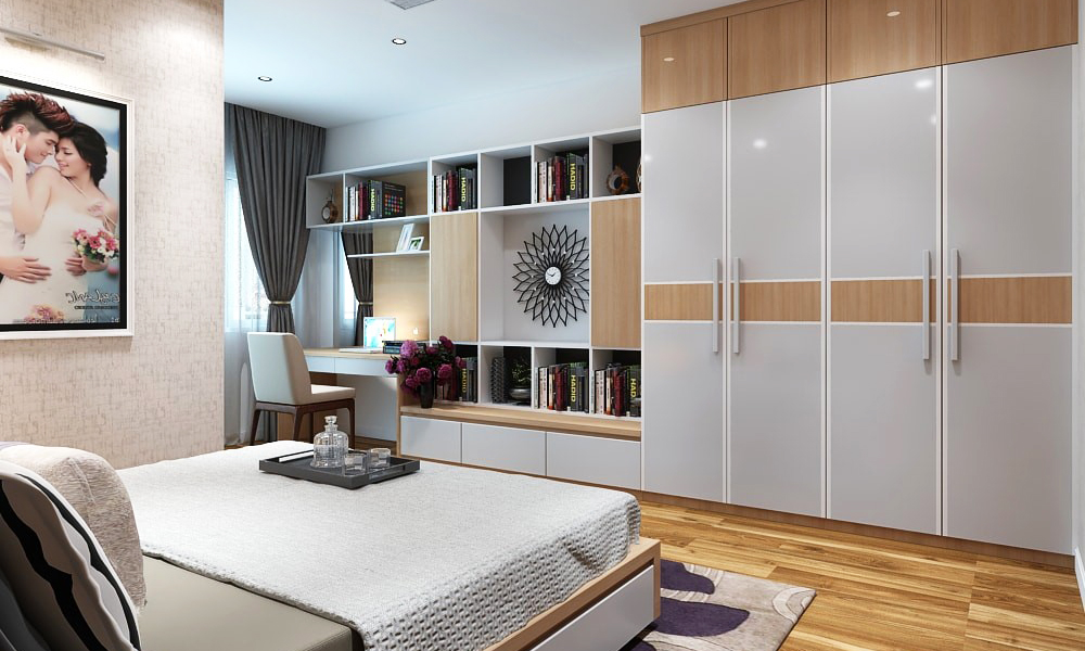 Tủ quần áo MDF phủ melamine có nên dùng?