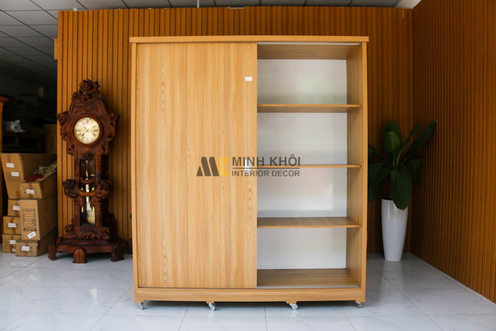 Tủ quần áo MFC cửa lùa 1m8 - TA978