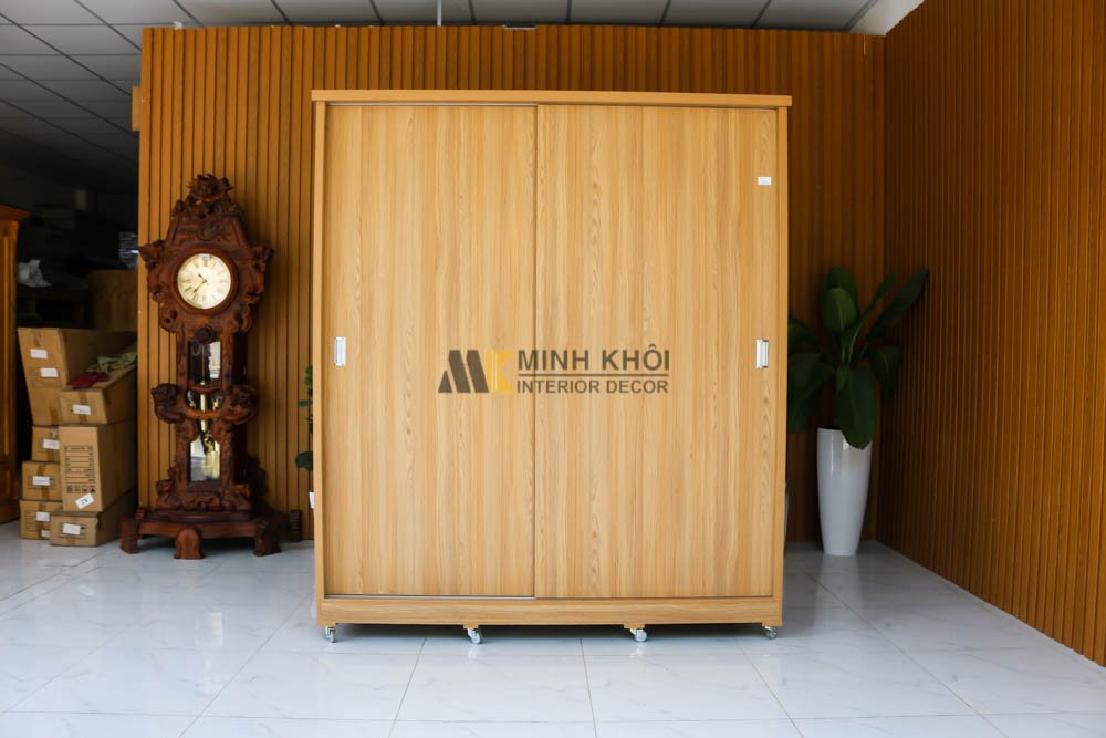 Tủ quần áo MFC cửa lùa 1m8 - TA978