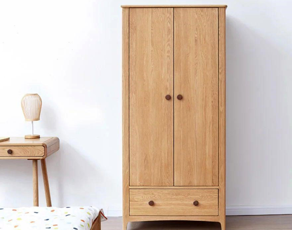 Tủ quần áo mini gỗ tự nhiên bền đẹp