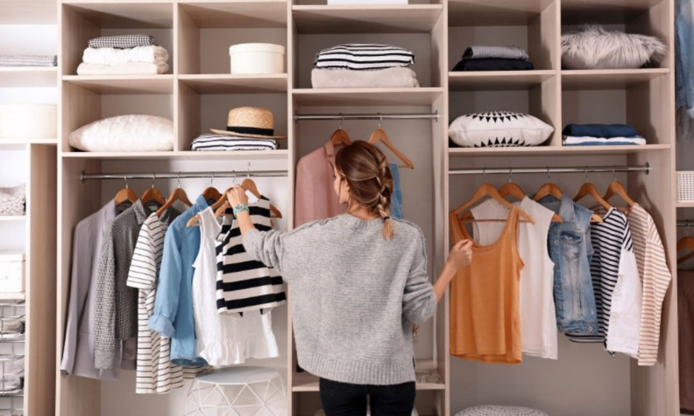 Tủ quần áo phong cách Hàn Quốc