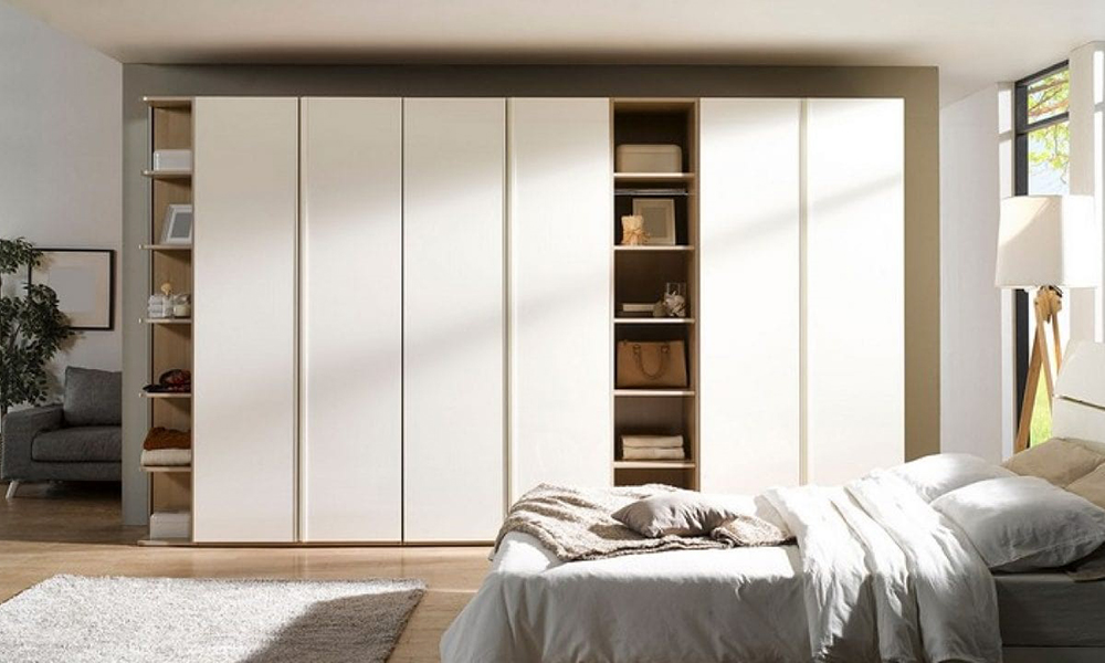 Tủ quần áo phong cách Hàn Quốc cho các gia đình trẻ