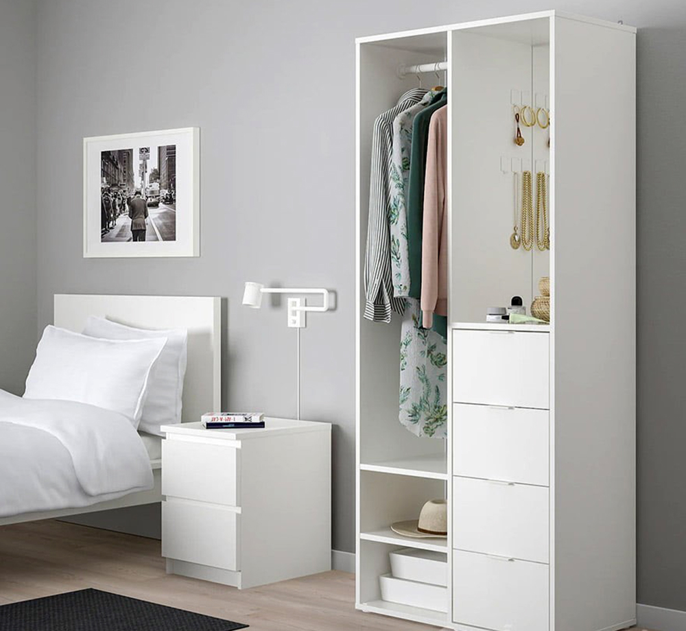 Tủ quần áo phụ kiện gỗ công nghiệp cao cấp