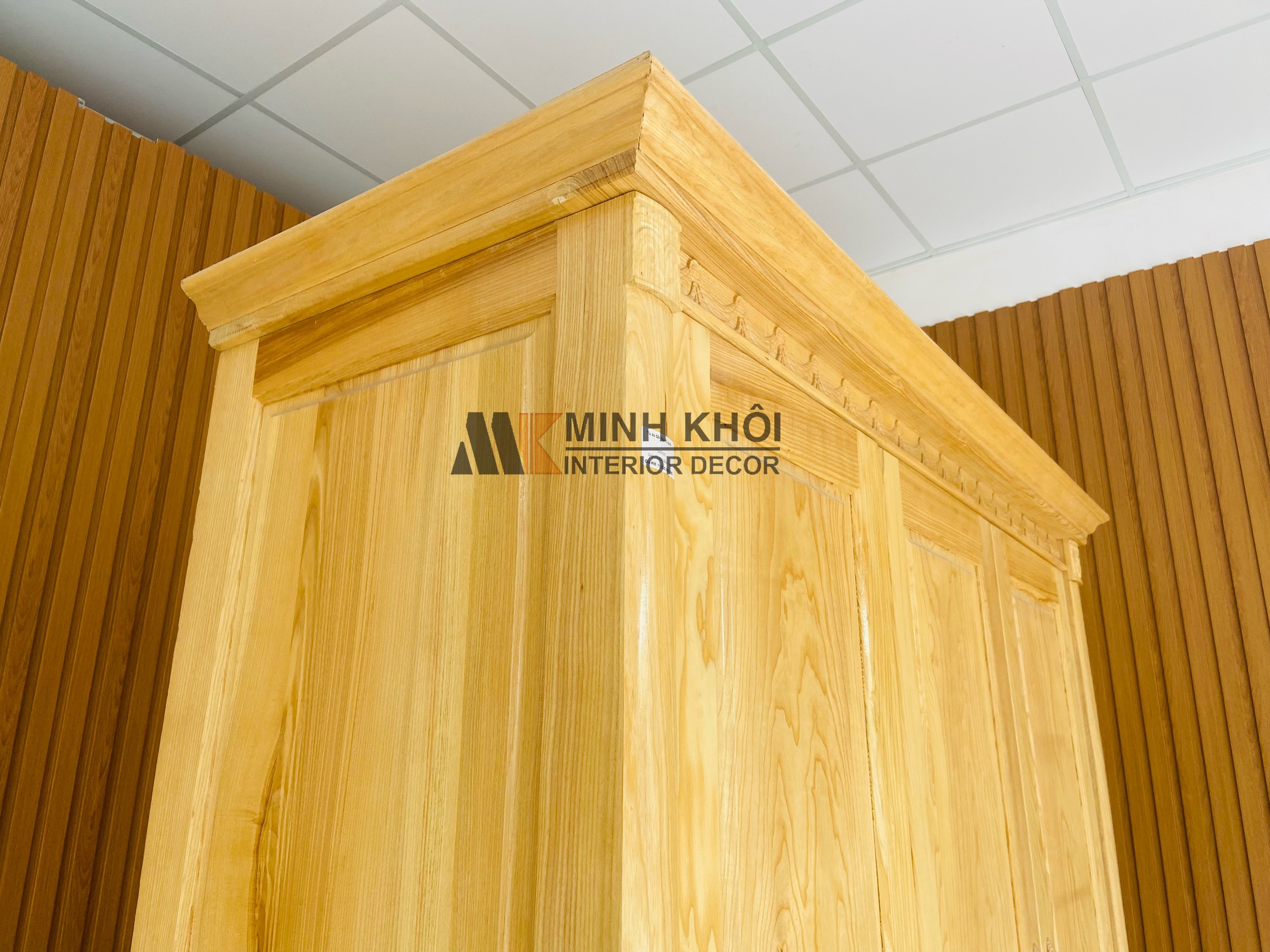 Tủ Quần Áo Sồi Nga 3 Cánh - TA917