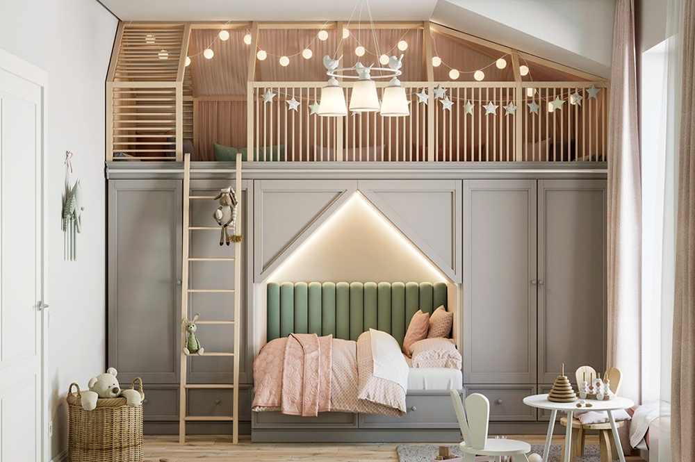 Tủ quần áo thông minh kết hợp giường ngủ