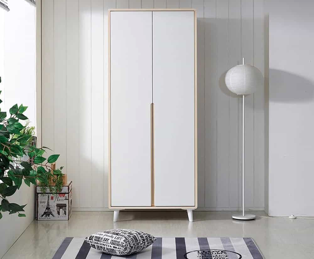 Tủ quần áo tối giản 2 cánh