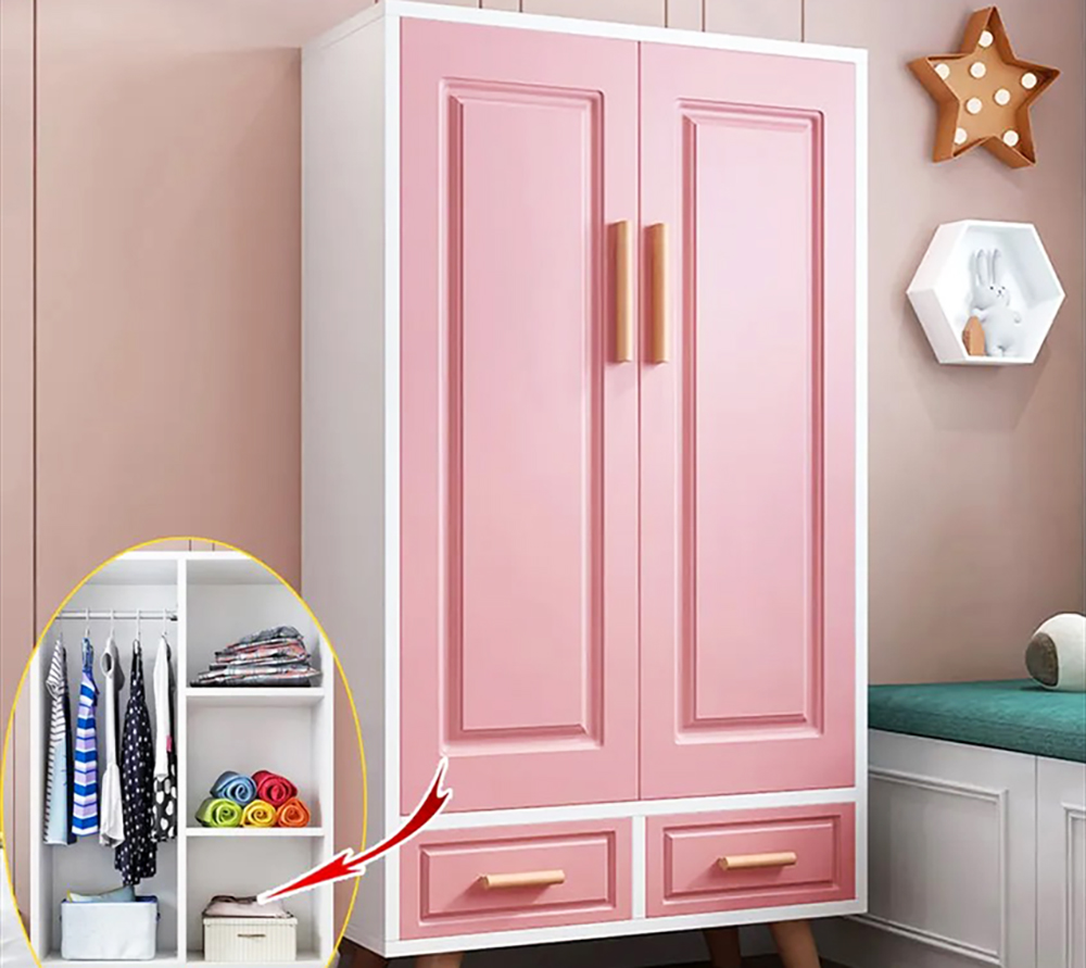 Tủ quần áo trẻ em phong cách Hàn Quốc