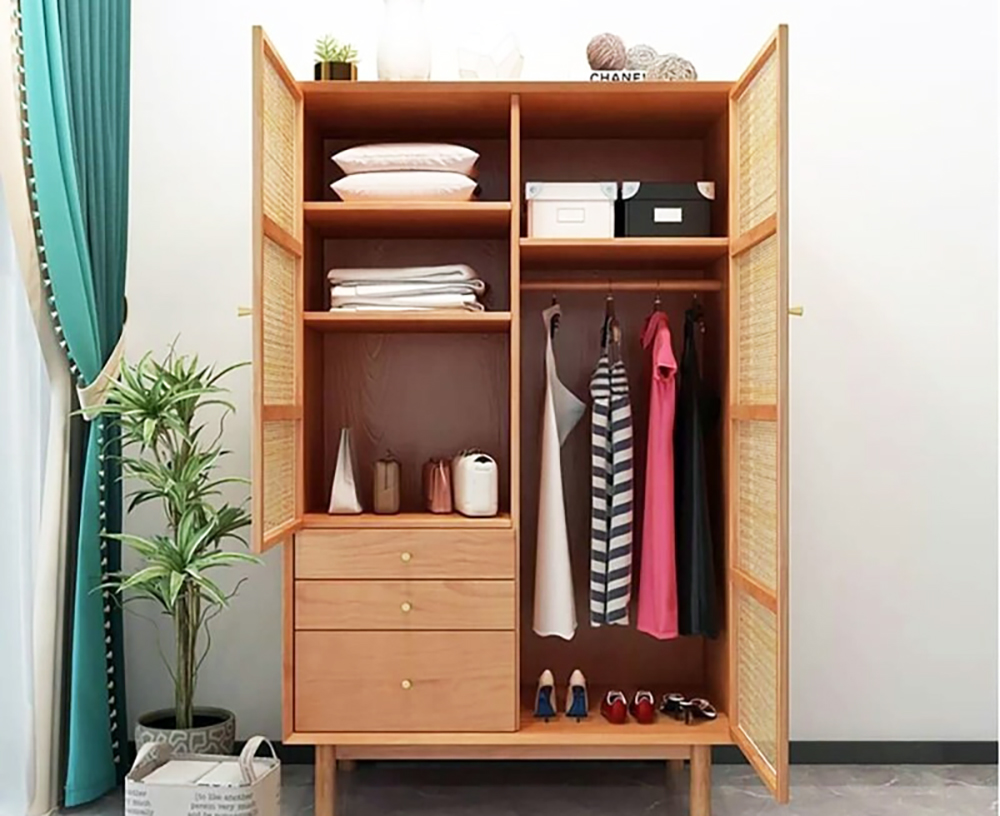 Tủ quần áo vintage màu sắc trang nhã