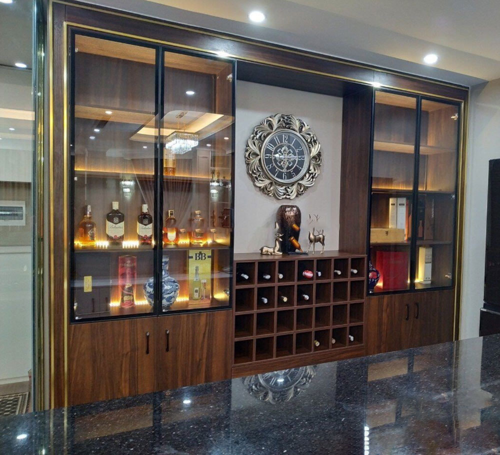Tủ Rượu Gỗ Tự Nhiên