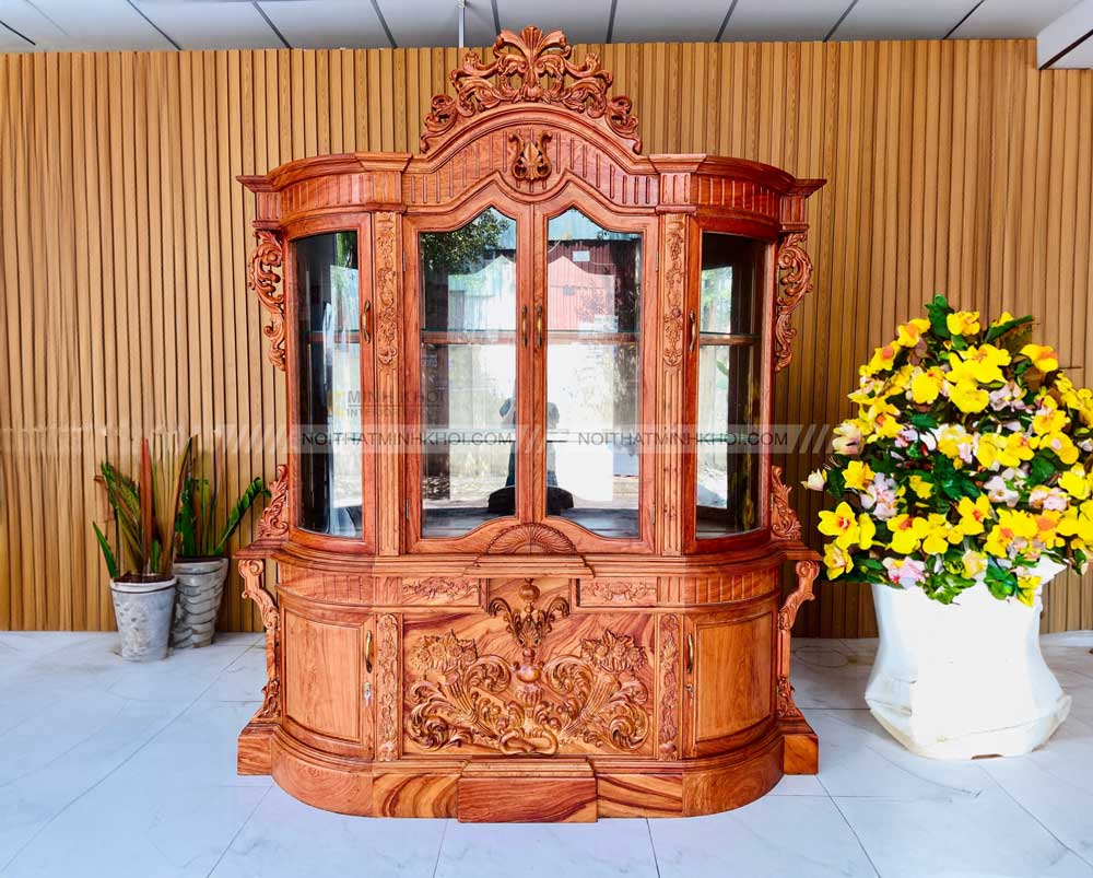 Tủ Rượu Gỗ Tự Nhiên