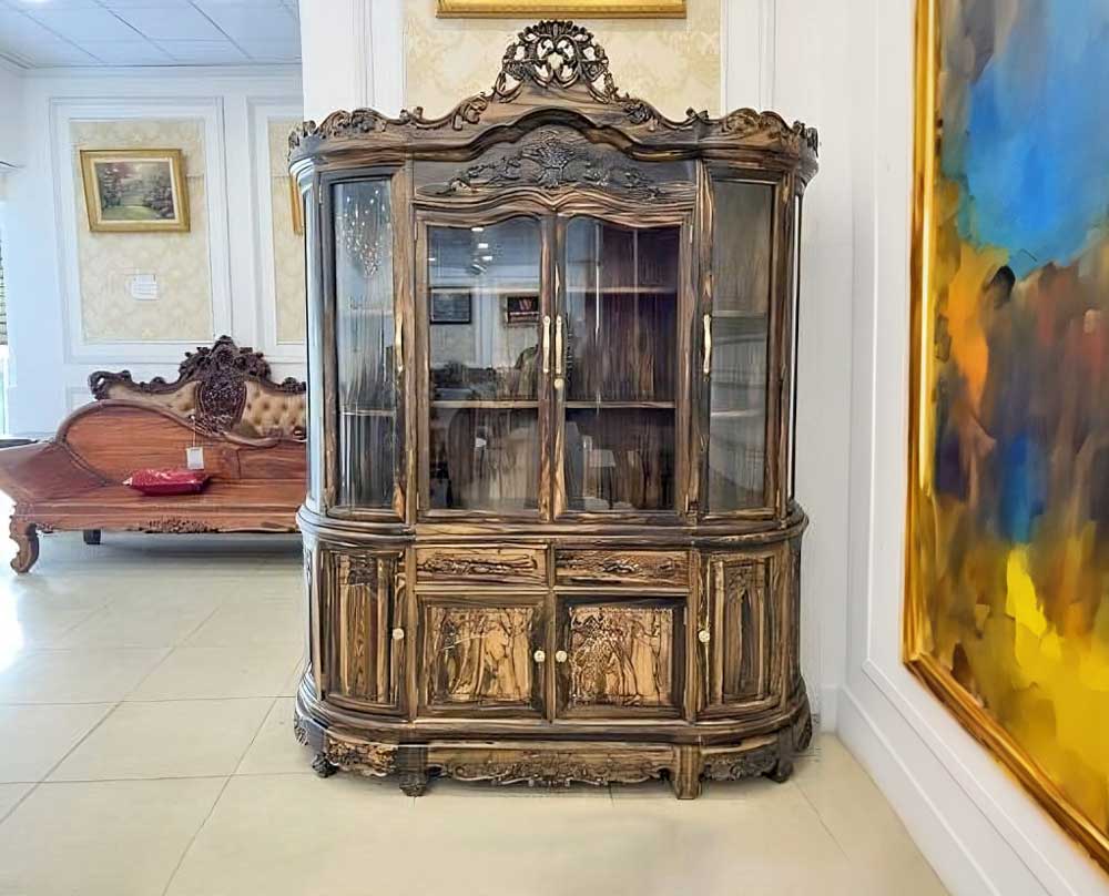 Tủ Rượu Gỗ Tự Nhiên