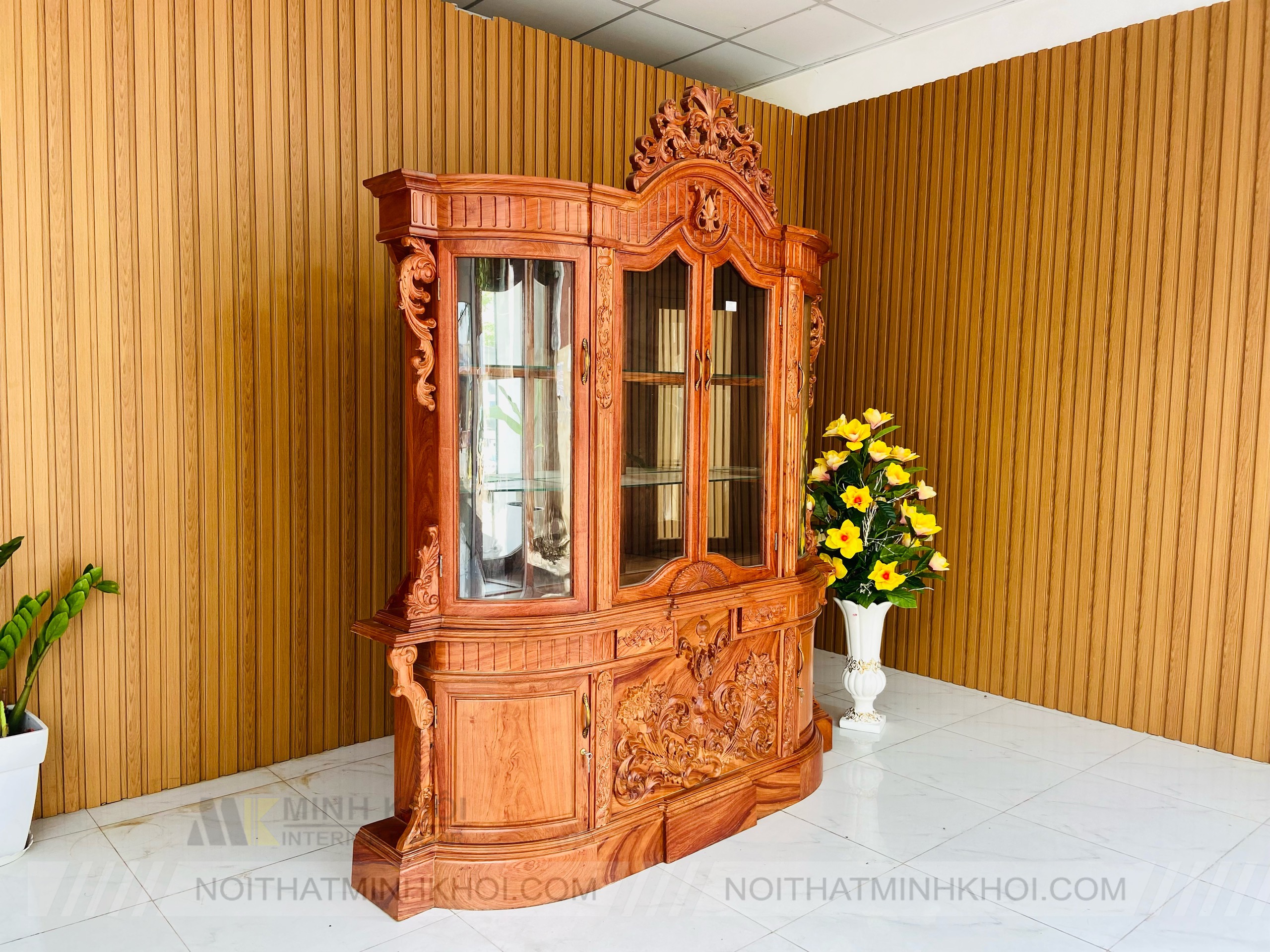 Tủ rượu Hương đá 2m Hoàng Gia - TR2031