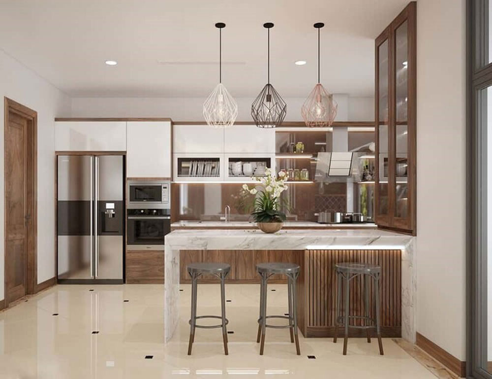 Tủ Rượu Quầy Bar Gỗ Cao Cấp Kiểu Dáng Mới Nhất 2023